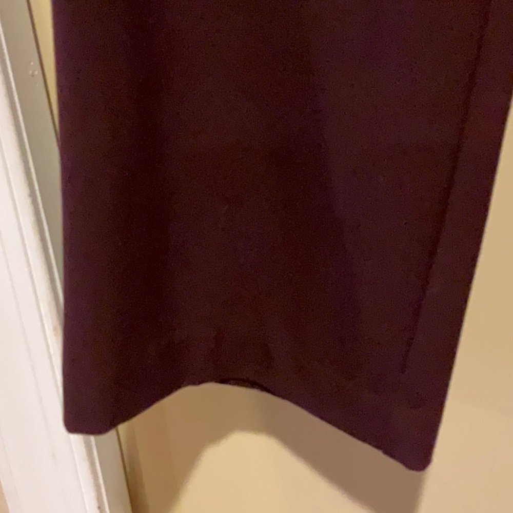Roz & Ali Secret agentTummy Control cranberry maroon dress pants from dress barn - Picture 2 of 12